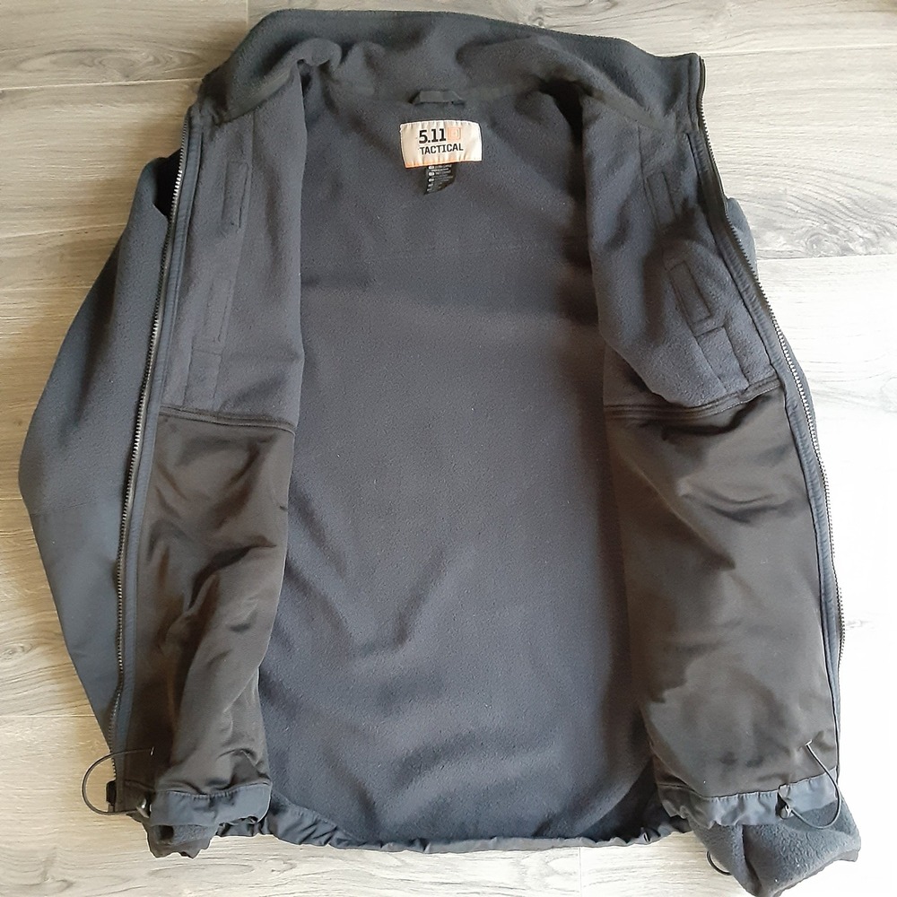 5.11 Tactical Fleece Jacket 2.0 Mens XL Blue Work Outdoors Coat Utility Tech - Picture 9 of 9